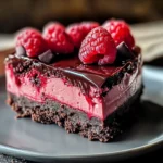 Decadent Dark Chocolate Raspberry Cheesecake You'll Adore