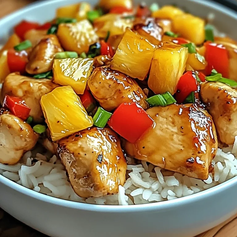 Delicious Pineapple Chicken and Rice for Quick Family Dinners