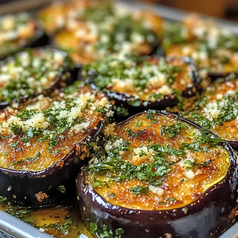 Garlic Herb Crusted Eggplant Slices: Recipe Completion and Serving Suggestions