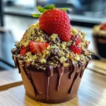 Homemade Chocolate Strawberry Cups Recipe