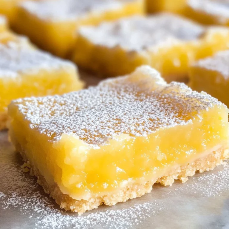 Homemade Lemon Bars (Easy Lemon Bar Recipe)