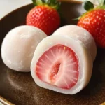 Mochi Strawberry (Chewy Strawberry-Filled Japanese Treat)