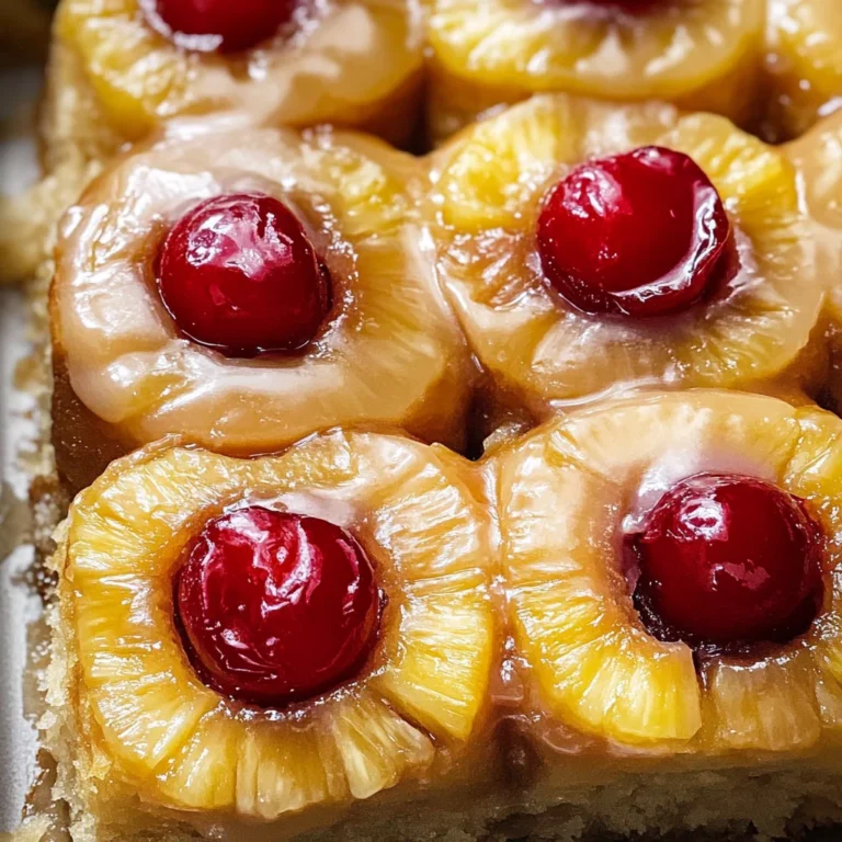 Pineapple Upside Down Cinnamon Rolls