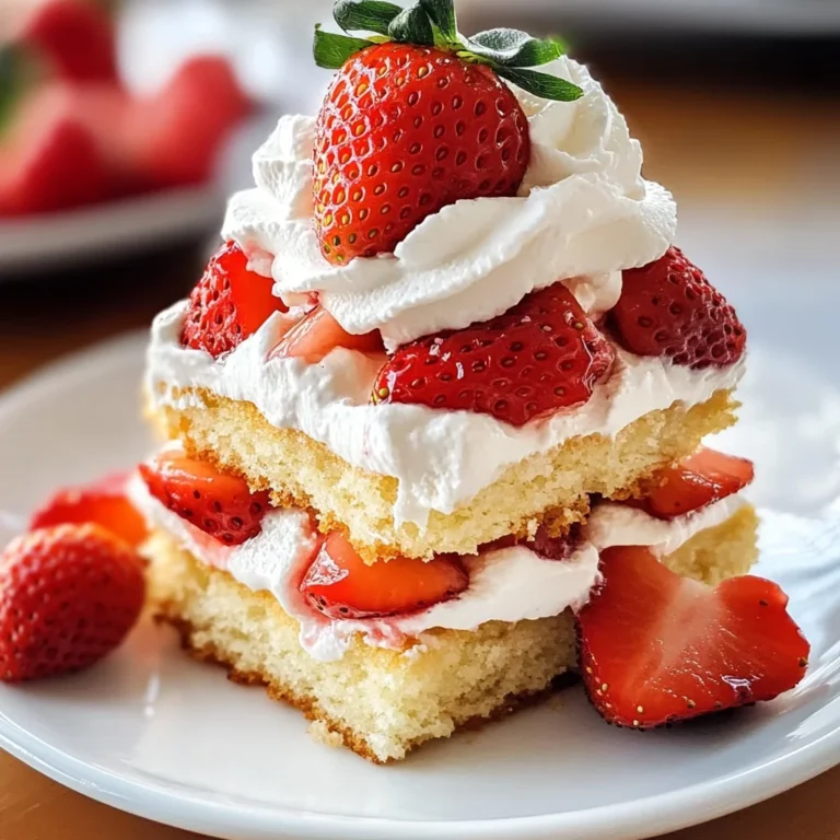 Strawberry Shortcake Recipe