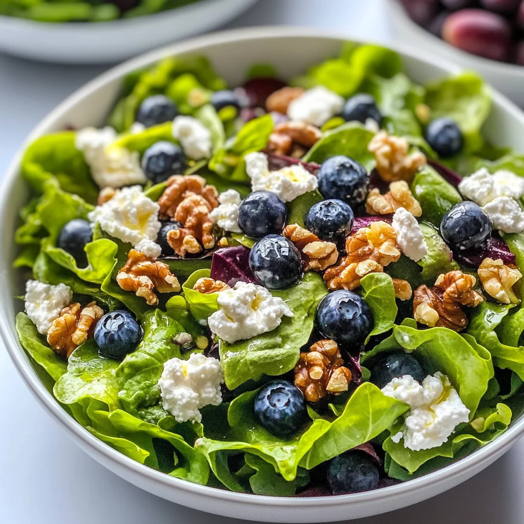 Tasty Easter Spring Salad with Goat Cheese